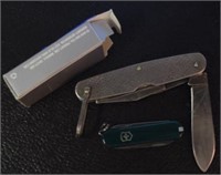 Swiss Army Knife and Camillus Pocket Knife