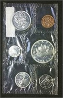 1965 uncirculated Canada silver coin set