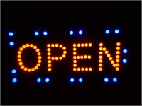 NEW LED SIGN - "OPEN"
