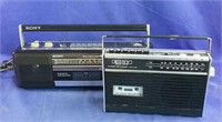 Sony radios -cassette doesn't work on one