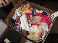 Lot #54 Boxlot of dolls of all types, shapes