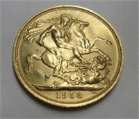 1958 Canadian Gold Sovereign