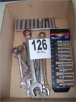 (2) Socket Sets & Combination Wrench