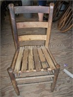 Country wooden chair