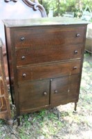 Vintage 3 Drawer Chest with Bottom