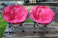 Pair of Lucky Bums Folding Chairs
