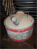 Galvanized Diesel can with handle