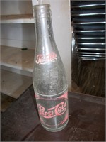 Old Glass Pepsi Cola bottle