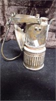 VINTAGE/ANTIQUE DEW R LITE CARBIDE LAMP-BRASS