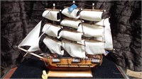 MODEL WOOD SHIP-NAUTICAL DECOR