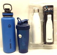 S'well & Takeya Water Bottles & Blender Bottle