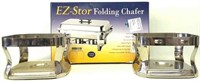 8Qt Chafer Set & (2) 4Qt Chafer Pan Stands