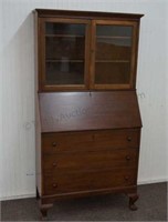 Vintage Mahogany Secretary Drop Front Desk