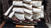 BERGANTIN SHIP MODEL-NAUTICAL DECOR