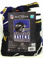 Baltimore Ravens Oversized Silk Touch Blanket