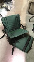 Pair of chinook bench seat cushions with the back