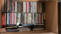 About 90 CDs in a box (470)