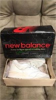 New balance men's 8 1/2 tennis shoes, new in the