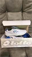 Lotto men's size 8 1/2 tennis shoes, new in the