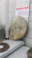 Large saw blade