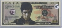 Scarface Al Pacino Legends Series One Million Doll