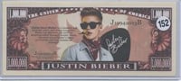 Justin Bieber Million Dollar Novelty Note