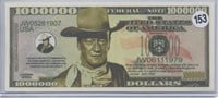 John Wayne The Duke Legends Series Million Dollar