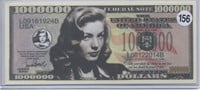 Lauren Bacall Legends Series One Million Dollar No