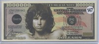 Jim Morrisson The Doors Million Dollar Note