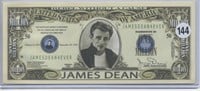 James Deam Hollywood Legend Million Dollar Note