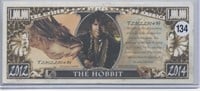 The Hobbit 2012 2014 Million Dollar Novelty Note