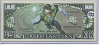 Green Lantern 1941 2012 Million Dollar Novelty Not
