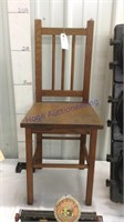 Small wooden chair