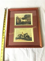 Nicely framed and matted horse pictures