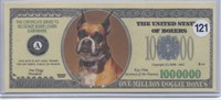 United Stated of Boxers Million Dollar Note
