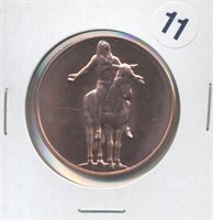 American Indian Series One Ounce .999 Copper Round