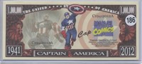 Captain America 1941 2012 Marvel Comics Million Do