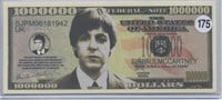 Sir Paul McCartney The Beatles One Million Dollar