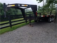 16 ft Flatbed trailer