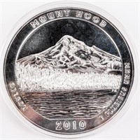 Coin 5 Ounce .999 Fine Silver Mount Hood
