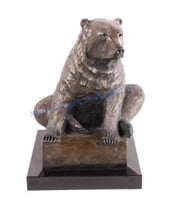 Dennis Harrington Bronze Grizzly Bear Sculpture