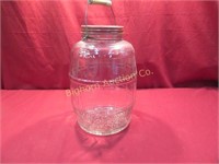 Vintage Glass Jar w/ Lid