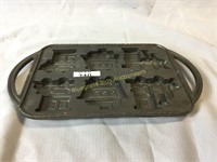 Iron train themed baking pan