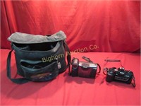 Cameras; Nishika 3-D N8000, Sharp 8 Video Camera,