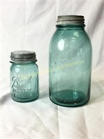 Two vintage Ball "Perfect Mason" jars
