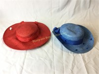 Two vintage Ruth Alan ladies hats