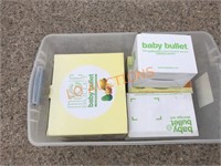 Tub Of Baby Bullet Food Items