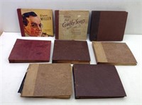 (8) Unsearched 78 RPM record Books