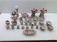 (31) Pc Hand Painted Tea Set From Japan