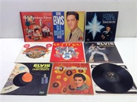 (9) Albums (6) Elvis  (1) No Sleeve